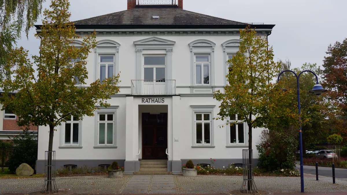 Stadtansicht von Ottersberg