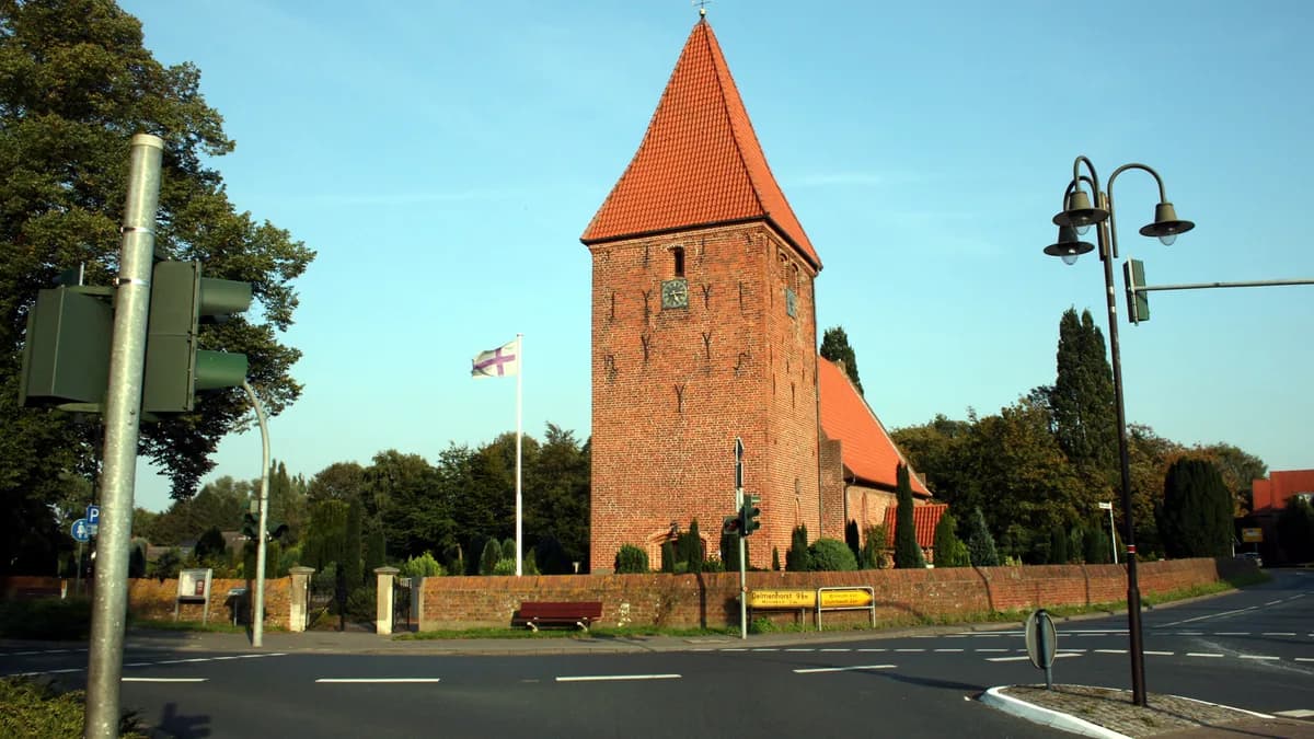 Stadtansicht von Stuhr